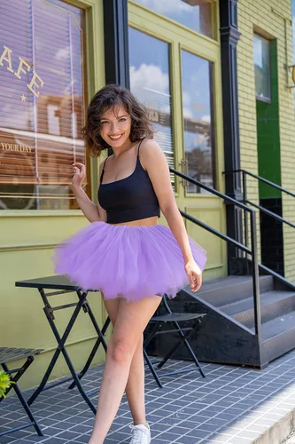 Miniatura 91 de Simplicity - Falda tipo tutú clásica de 5 capas para mujer