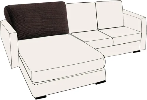 Miniatura 107 de UNBBRRL Fundas de cojín de asiento para sofá, elásticas, funda de cojín individual para sofá, fundas de cojín para sofá, fundas de héroe protegen