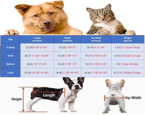 Miniatura 7 de Silla de ruedas para perro de 2 ruedas para pata trasera, carrito de ayuda para caminar para perros pequeños, medianos y grandes, ajustable