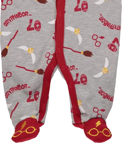 Miniatura 3 de Harry Potter Baby Boys Footie Fleece Pajamas Baby Footed Pajamas Baby Sleeper Baby Gifts