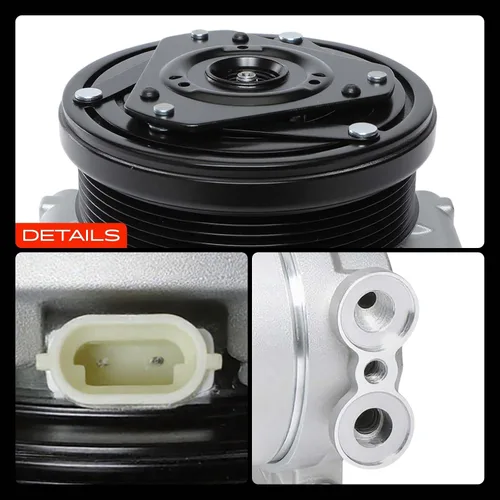 Miniatura 9 de A-Premium Compresor de A/C con embrague compatible con Chevrolet Astro 4.3L 1996-2005, GMC Safari 4.3L 1996-2005