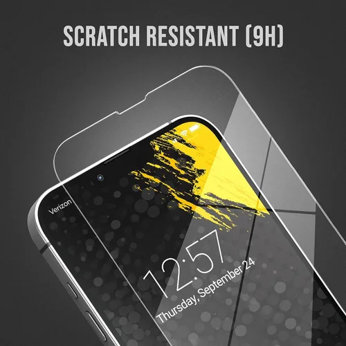 Miniatura 6 de magglass Protector de pantalla de luz azul para iPhone 15 Plus (2023) 9H vidrio templado con aplicador (luz azul)