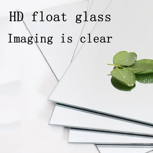 Miniatura 4 de Espejo decorativo para montaje en pared para baño de cuerpo entero, espejo largo para puerta grande, espejo cosmético, transparente, estable