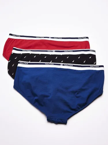 Miniatura 3 de Nautica Paquete múltiple de calzoncillos elásticos de algodón para hombre