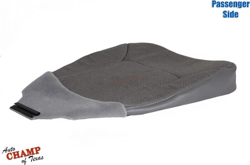 Miniatura 7 de Compatible con Ford E-150 E-250 E-350 Van-Passenger 2004-2008 Funda de asiento de tela gris
