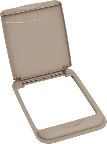 Miniatura 25 de Tapa para cubo de basura de 35 cuartos de galón, de la marca Rev-A-Shelf plateado