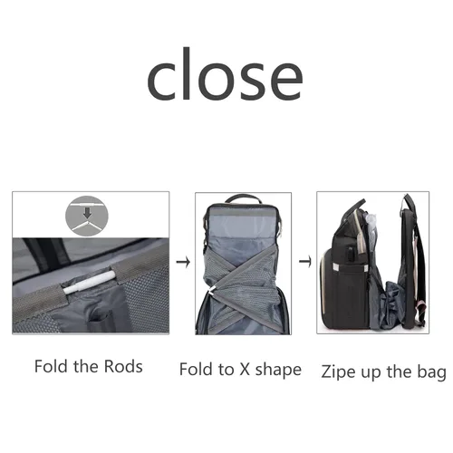 Miniatura 5 de Mochila para pañales para bebé con cambiador, regalos de ducha de búsqueda de lista de regalos de bebé, bolsas de bebé para niño y niña, regalos