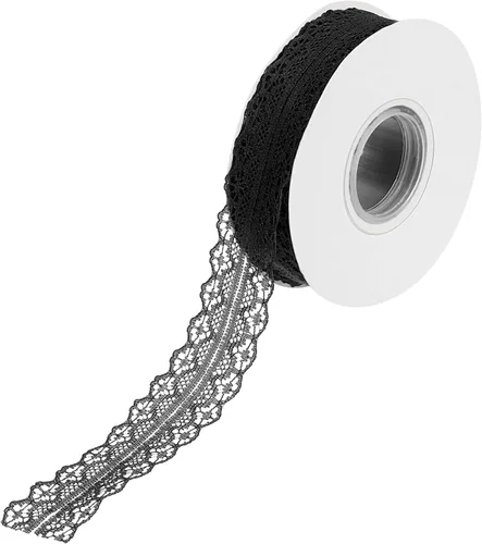 Miniatura 23 de MECCANIXITY 1.2 Inch Wide 15 Yard Lace Ribbon Floral Pattern Beige Lace Trim Ribbon for Gift Wrapping Bouquets, Wedding Decor Sewing Making, and DIY