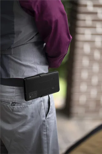 Miniatura 7 de Encased Funda con clip para cinturón compatible con Galaxy S20 Slim con funda (S20 FE)