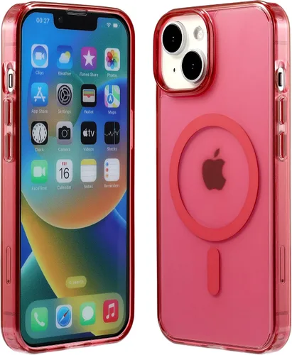 Miniatura 31 de Funda magnética fuerte para iPhone 12 Pro Max [Protección de grado militar de 10 pies] Compatible con MagSafe, funda protectora a prueba de golpes