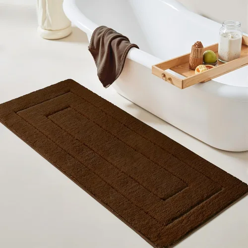Miniatura 153 de GRANNY SAYS Alfombras de baño antideslizantes, lavables, extra suaves y absorbentes de agua para baño, alfombra de baño peluda de felpa, alfombra