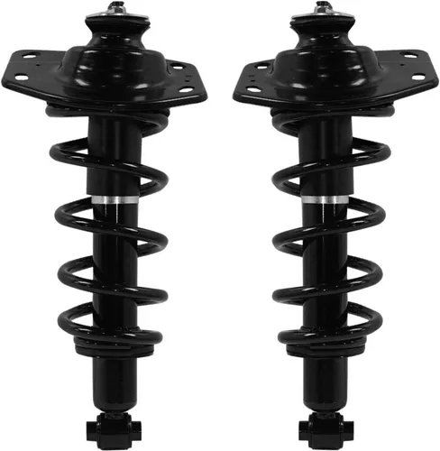 Miniatura 12 de Detroit Axle - Puntales 4WD para Ford Expedition Lincoln Navigator 1997-2002, 4 puntales completos con muelle helicoidal delantero trasero 1998 1999