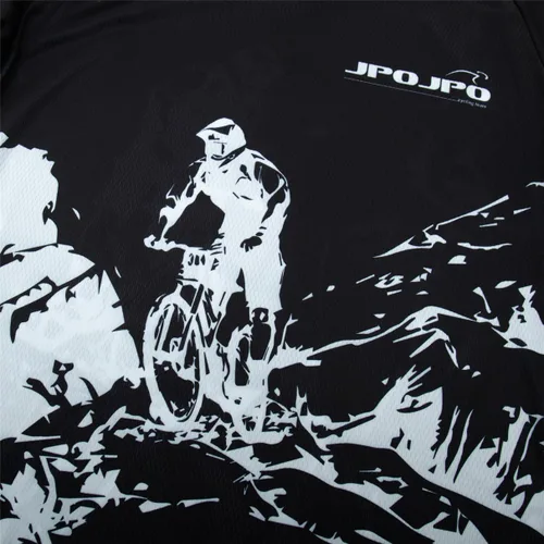 Miniatura 7 de Camiseta de ciclismo de montaña para hombre, manga larga, MTB Off-Road, Motocross, de secado rápido, para descenso y motocross