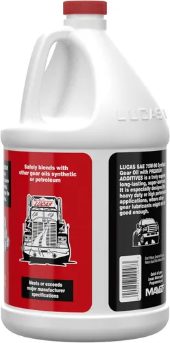 Miniatura 2 de Lucas Oil 10048 SAE 75W-90, lubricante sintético para transmisión y diferencial, 1 galón