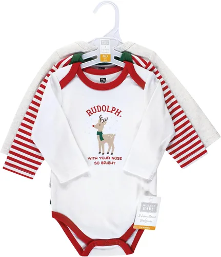 Miniatura 2 de Hudson Baby - Body de algodón de manga larga para bebé
