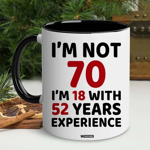 Miniatura 6 de WHIDOBE Regalos de 70 cumpleaños para hombres y mujeres – Regalo para 70 años – Regalo de cumpleaños de 1956 para mamá, papá – Regalos de cumpleaños