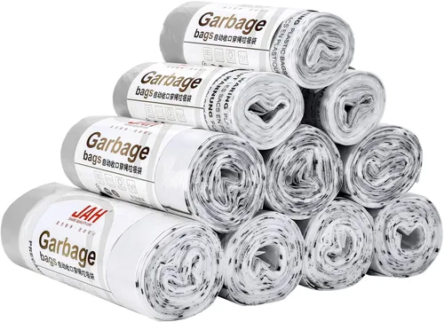 Miniatura 3 de ELPHECO Paquetes de basura y 10 rollos de bolsas de basura