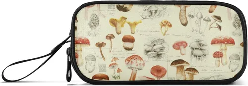 Miniatura 7 de Fisyme Estuche para lápices de texto con números negros de béisbol, caja de gran capacidad, organizador de papelería, bolsa personalizada