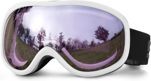 Miniatura 13 de SPOSUNE Gafas de Esquí Sobre Gafas con Lente Doble, Gafas de Nieve Anti-empañamiento Anti-UV para Hombres Mujeres Jóvenes Esquí Moto de Nieve Marco