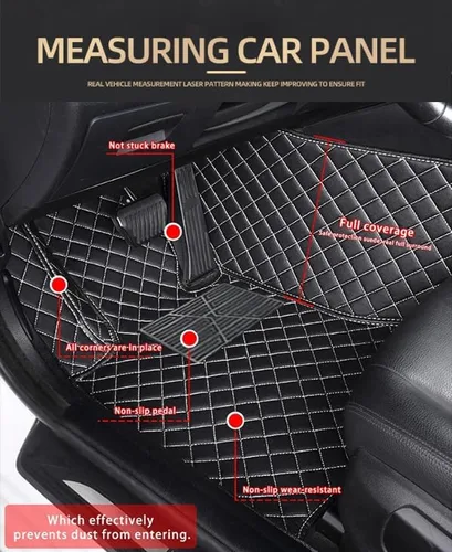 Miniatura 2 de Las alfombrillas personalizadas para todo tipo de clima son adecuadas para el 99% de los automóviles, camiones y SUV. Los tapetes de cuero son