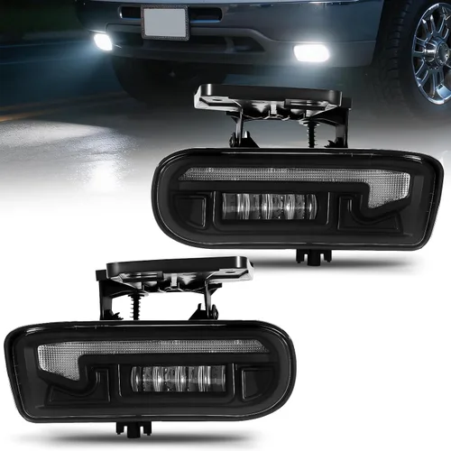 Miniatura 12 de Lámpara de luces antiniebla, compatible con Ford Expedition 1999-2002, F-150 1999-2003 y F-150 Heritage 2004, lado del conductor y del pasajero
