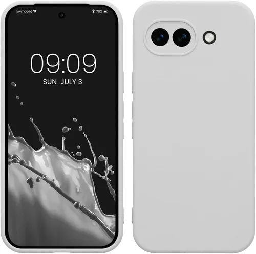 Miniatura 55 de kwmobile Funda compatible con Google Pixel 9 Pro - Funda protectora delgada de TPU para teléfono - Acabado mate suave - Negro mate