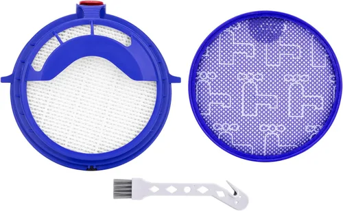 Anewise Kits de filtro de repuesto para filtros de bola de vacío Dyson dc25, incluye 1 filtro premotor lavable 919171-02 y 1 filtro Hepa 916188-05,