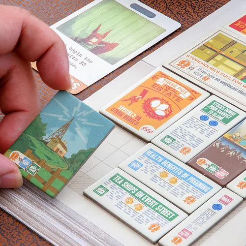 Miniatura 4 de AEG & Juegos planos Ajuste para imprimir Construye tu periódico De los creadores de Cascadia Fácil de aprender Rápido de jugar A partir