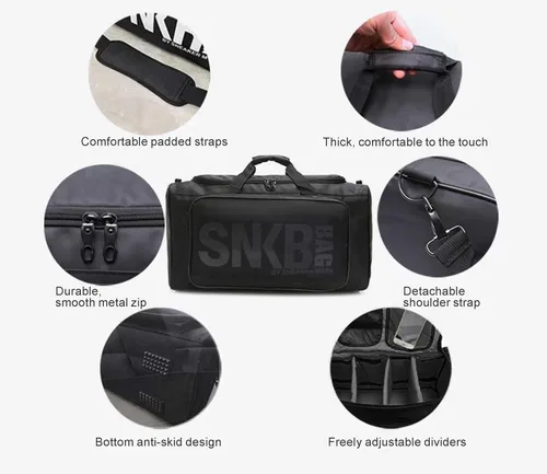 Miniatura 3 de Bolsa de viaje para hombre, bolsa de zapatos para viajes, bolsa de tenis, baloncesto, deportes al aire libre, bolsa de gimnasio, bolsa de zapatos
