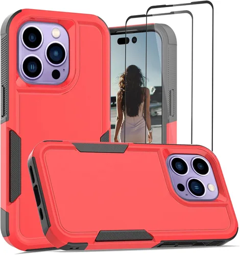 Miniatura 411 de Jeylly Funda para iPhone SE/Funda para iPhone 5S, Exterior de Plástico Duro que Absorbe Golpes + Interior de Silicona de Goma Defensor contra