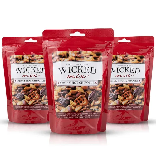 Miniatura 11 de Wicked Mix Mezcla de Aperitivos con Frutos Secos Mixtos - Aperitivos Dulces y Salados Mezcla Trail Mix Paquetes de Aperitivos con Almendras