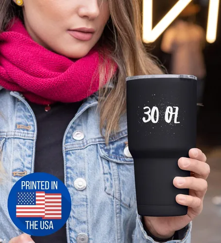 Miniatura 5 de In India Tumbler I'm A Big Deal Funny Gift For Indian Men Women Nation Pride Country Present Idea Quote Gag Joke Insulated Cup With Lid Black 30 Oz