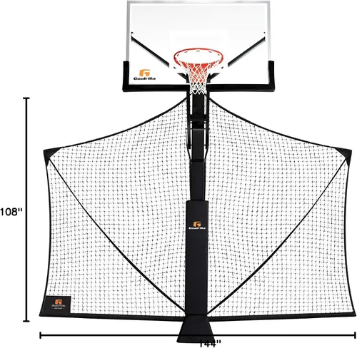 Miniatura 10 de Goalrilla - Sistema de red defensivo de fácil plegado para baloncesto, se instala rápidamente en cualquier aro de baloncesto Goalrilla