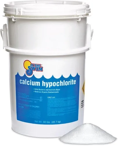 Miniatura 15 de In The Swim Pool Shock - Desinfectante granular Cal-Hypo 68% para agua cristalina - Defiende contra bacterias, algas y microorganismos - 25 libras