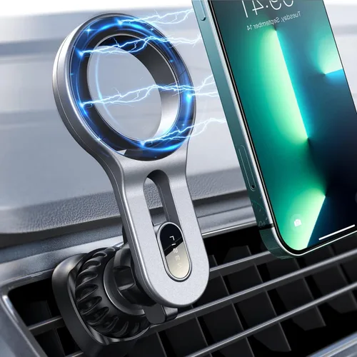 Miniatura 11 de LISEN Soporte magnético para teléfono para ventilación de automóvil, soporte magnético para teléfono de ventilación de automóvil, soporte