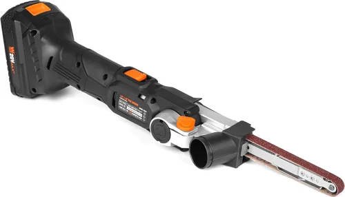 Miniatura 3 de WEN Lijadora de Detalle Inalámbrica, Velocidad Variable con Batería de Iones de Litio de 20 V MAX 2,0 Ah y Cargador (20437)