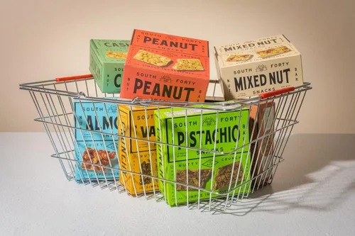 Miniatura 5 de South 40 Snacks - Barras de nueces crujientes, mezcla de 6 paquetes variados, toque de miel, proteína natural (barra de 1.41 onzas, paquete de 12)