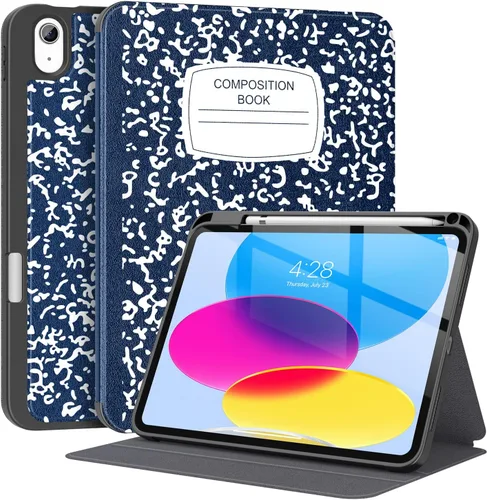 Miniatura 26 de Supveco Funda para iPad (A16) de 11ª generación de 11 pulgadas (2025), iPad de 10.9 pulgadas (2022) con soporte para lápiz, funda de alta calidad