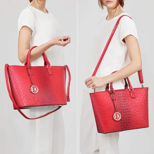 Miniatura 6 de Dasein Women Satchel Purse Handbag Shoulder Bag Work Tote Bag with Matching Clutch