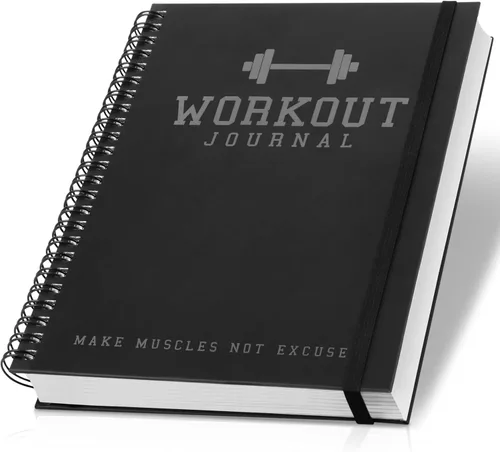 Miniatura 10 de El Diario de Fitness Definitivo para Rastrear y Cumplir Tus Metas de Gimnasio - Planificador Detallado de Entrenamientos y Libro de Registro Para