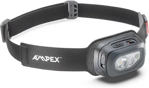 Miniatura 12 de AMPEX Luz de camping recargable de 300 lúmenes luz blanca con modo rojo - Interruptor de bloqueo - 200 horas de tiempo de funcionamiento con carga