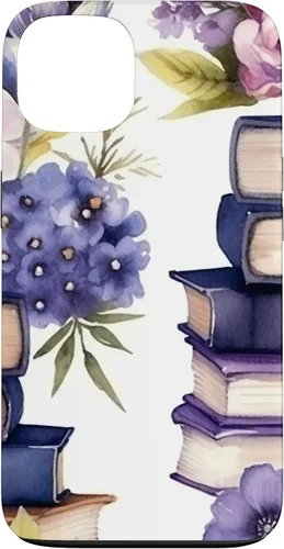 Miniatura 7 de Funda para iPhone 12 Pro Max Book Lover Purple Flower