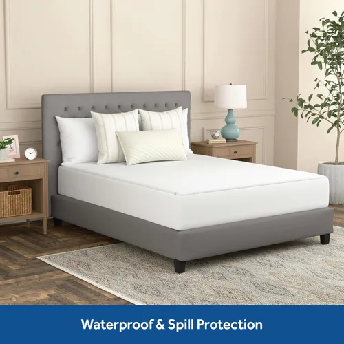 Miniatura 3 de Sealy Protección completa, impermeable, protección contra las manchas, parte superior suave y cómoda, paredes laterales elásticas PerfectGrip
