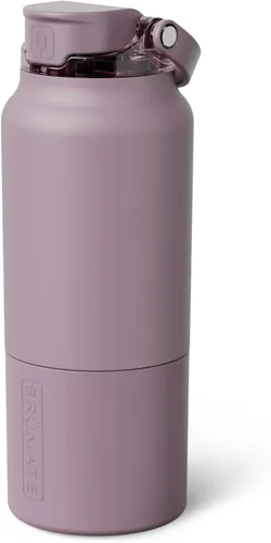 Miniatura 49 de BrüMate Rise - Botella de agua de 18 onzas con popote de silicona cubierto Botella de agua para niños aislada 100% a prueba de fugas Base apta