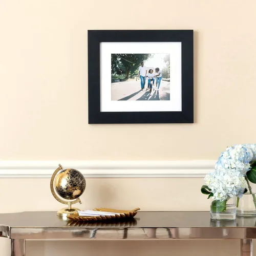 Miniatura 5 de ArtToFrames Marco de fotos negro de 4 x 37 pulgadas, este marco de póster de MDF personalizado de 2.00 pulgadas es negro, ideal para tu arte
