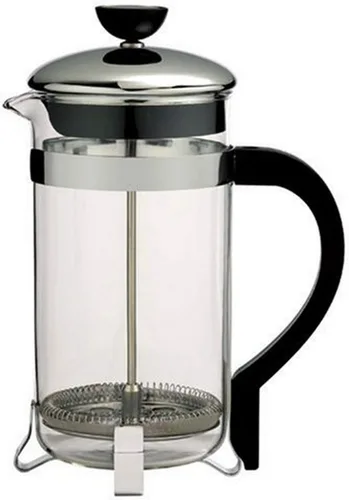 Miniatura 3 de Primula, prensa francesa clásica para 8 tazas de café, con manija negra, Cromado