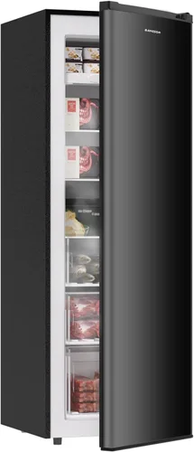 BANGSON - Congelador vertical, congelador independiente de 7.0 pies cúbicos, congelador/refrigerador vertical convertible de una puerta para cocina,