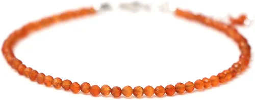 Miniatura 10 de Pulsera ajustable de plata esterlina 925 con cuentas completas para mujer, cuentas de piedras preciosas naturales, pulsera delicada, regalo