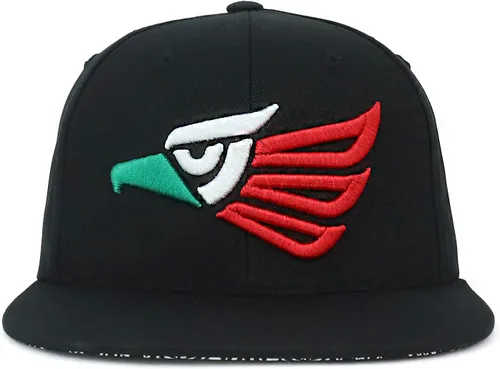 Miniatura 2 de Trendy Apparel Shop Hecho En Mexico Eagle 3D Gorra Snapback Bordada