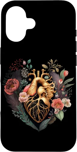 Miniatura 32 de Anatomical Heart and Flowers for Your Love Case for iPhone 17